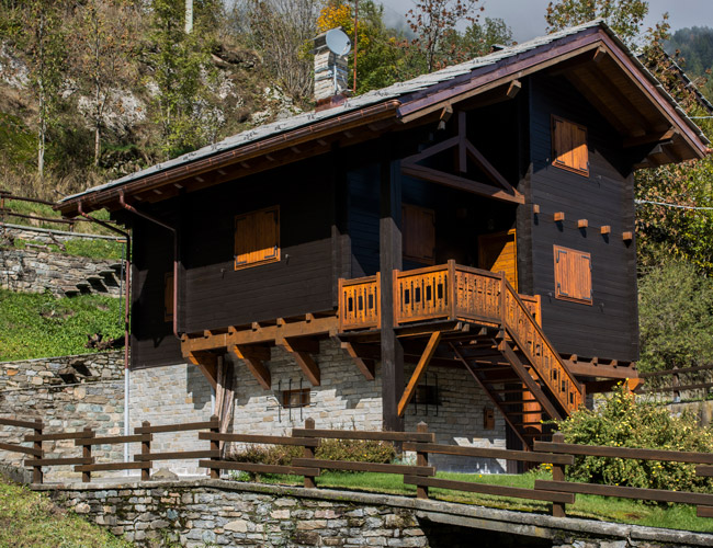 Costruzioni case private valle d'Aosta